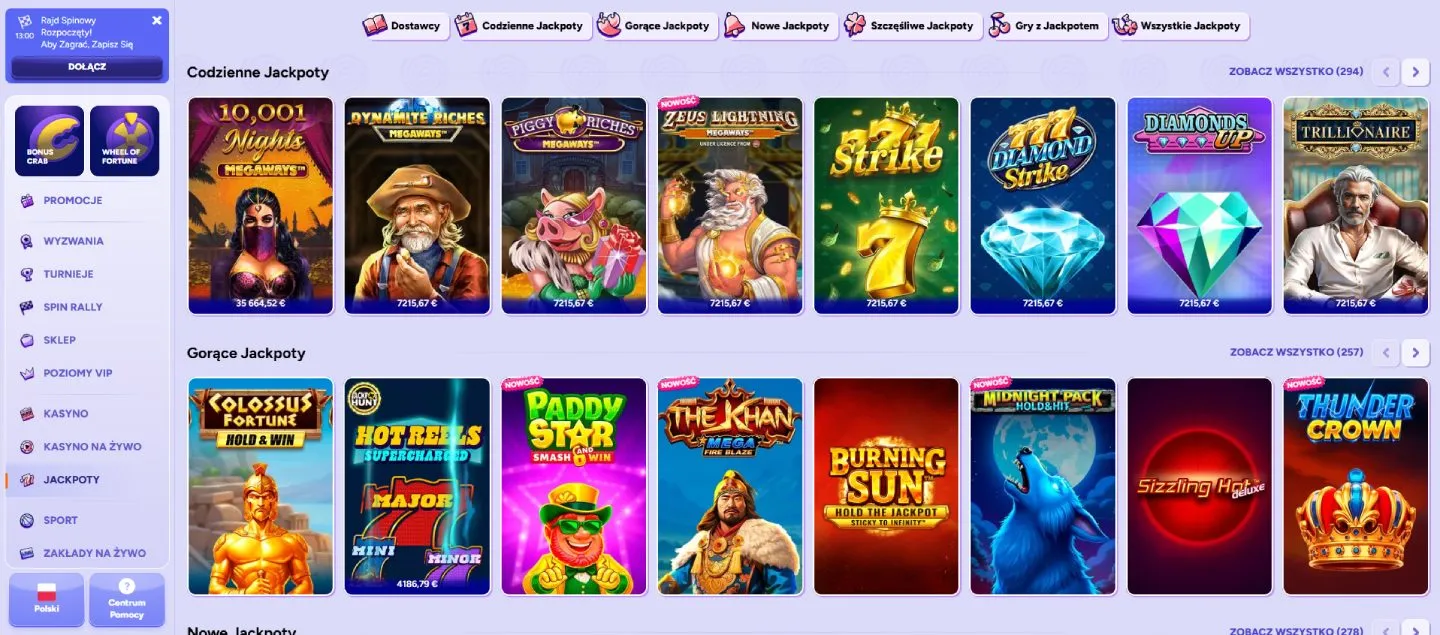 Rozgrywki instant typu Crash Rozgrywki instant typu Crash